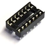 10 x 14-pin DIL Sockets - Click Image to Close