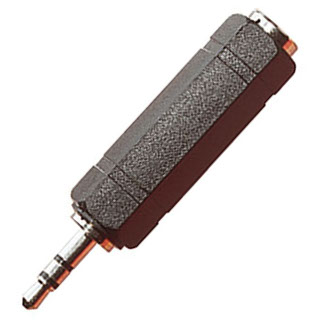 3.5mm Plug to 6.35mm Socket Adaptor