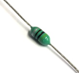 1uH axial inductor