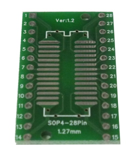 28 Pin SOIC to DIP28 Adaptor