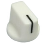 White - 1510 style knob
