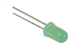Budget Green 5mm LED std - Click Image to Close