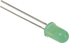 GREEN 5mm Low Current LED