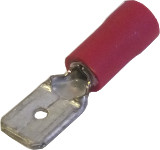 Red 6.3mm Male Tab - Crimp Terminal