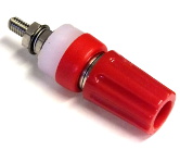 Red 4mm Terminal Binding Posts Cliff TP1 Series - Click Image to Close