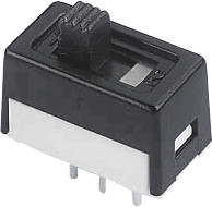 Miniature PCB slide switch