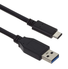 USB C Plug to USB A Plug lead 1m