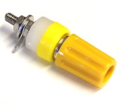 Yellow 4mm Terminal Binding Posts Cliff TP1 Series